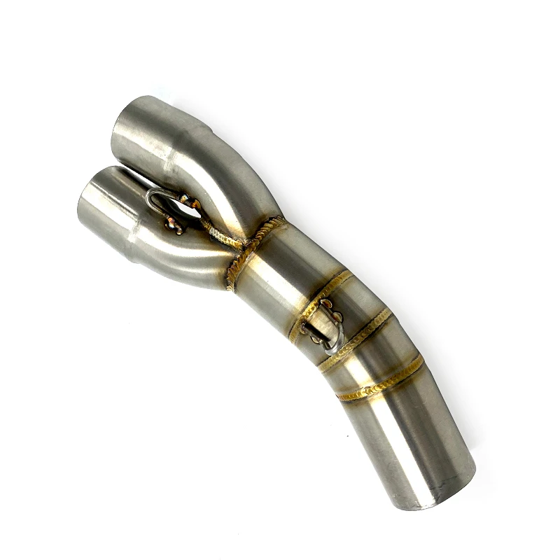 

Motorcycle Stainless Steel Exhaust System Mid Tube Link Connect Pipe For Honda CBR 250 R CBR 250 2018 2019 Mid Tube Pipe Exhaus
