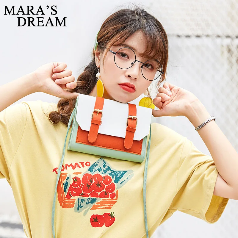 Mara's Dream 2019 женская новая прошитая сумка на плечо модная весенняя и летняя
