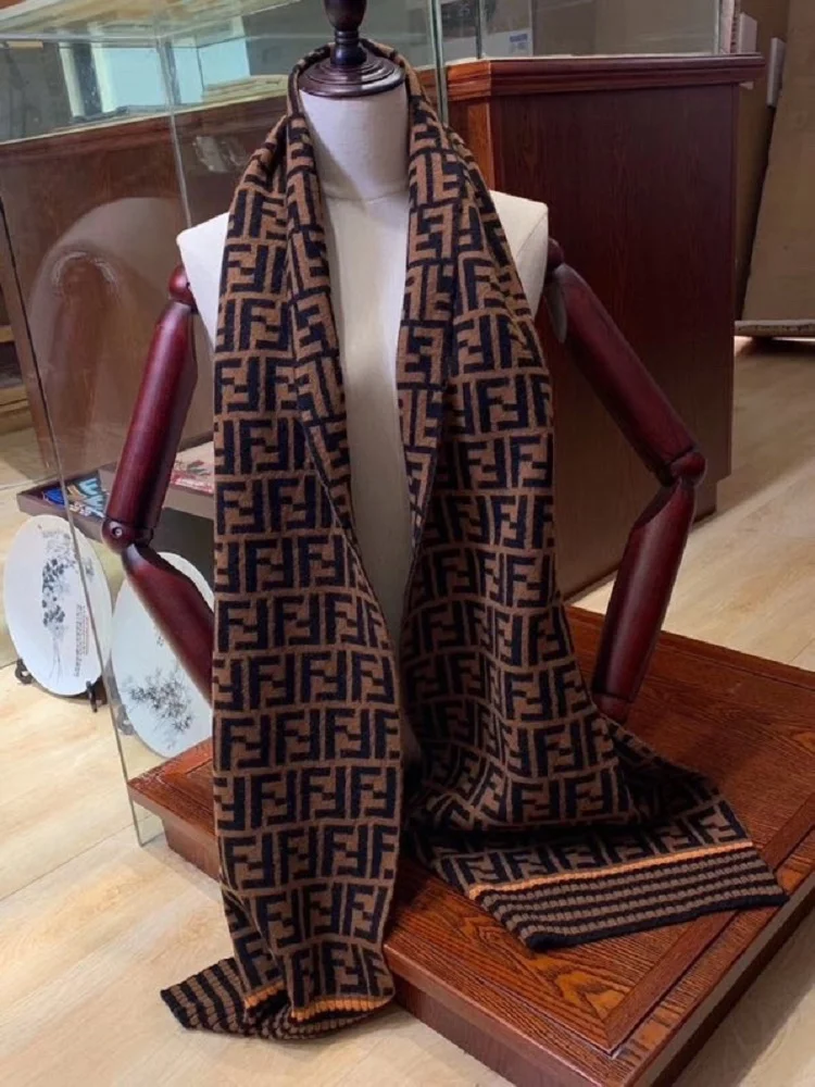 

Autumn and Winter Fashion Elegant Ladies Cashmere Shawl Trend Versatile Warm and Cold-proof Scarf WJZ171-WJZ175