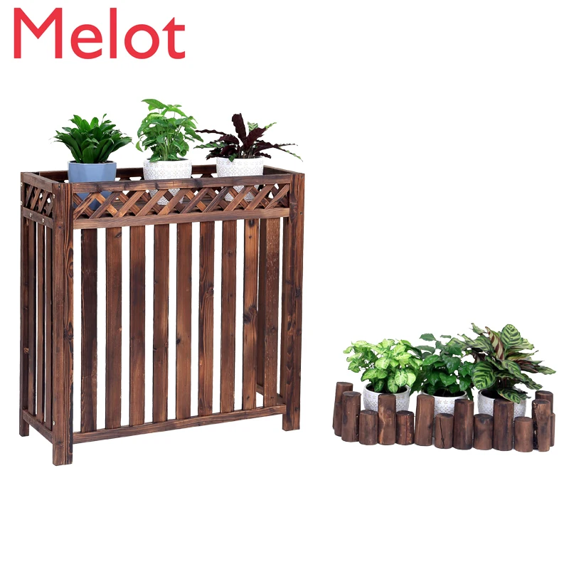 

Наружная стойка для кондиционера, подставка для цветов для украшения балкона, уличное прикрытие для кондиционера