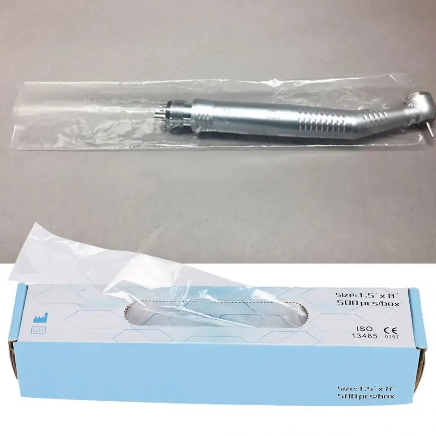 500 шт./кор. одноразовые пластиковые стоматологические ручки наконечник рукав