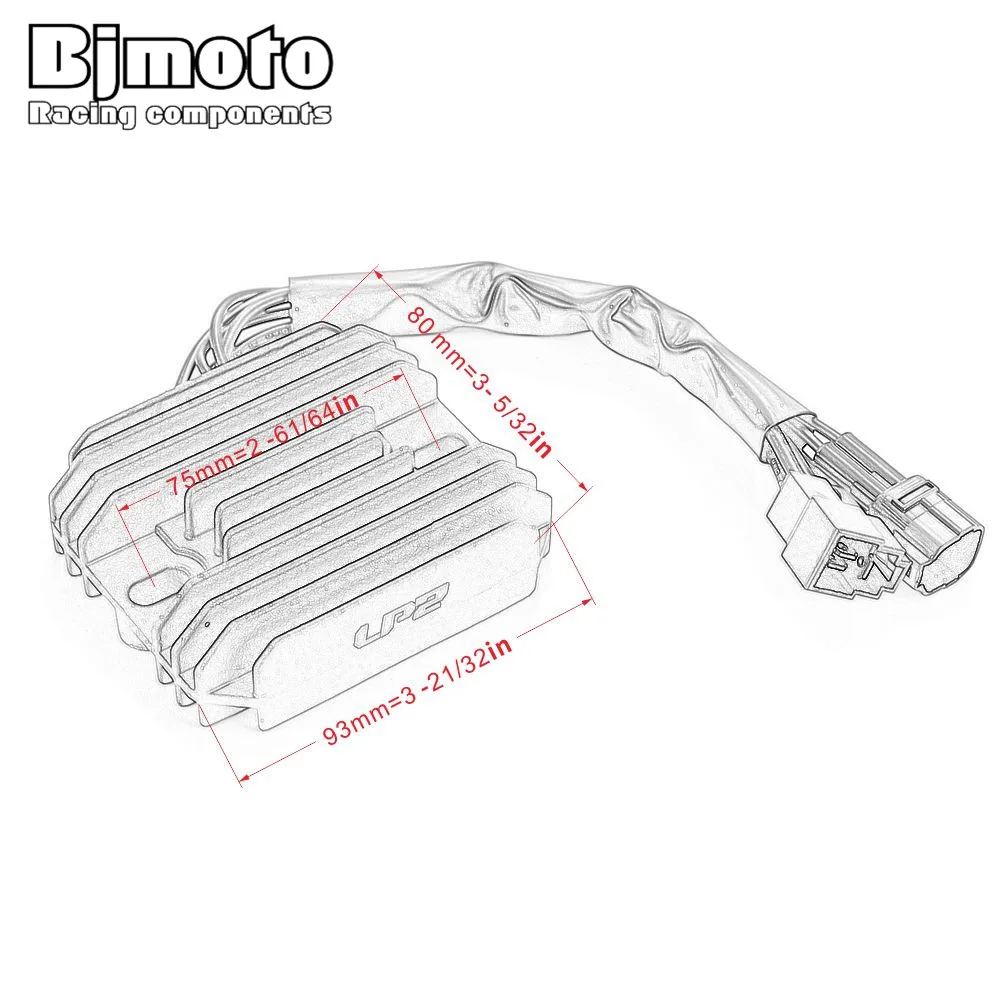 

Bjmoto Motorbike Regulator Rectifier Voltage For Suzuki DL650 V-Strom 2004-2012 SV650 GSXR1000 GSXR 600 GSXR750 2006-2008 SV1000