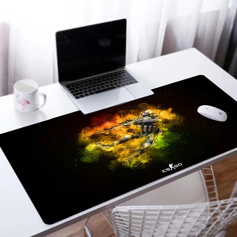 

CS gunfight game Mouse pad Computer Laptop Anime Keyboard Mouse Mat Large Mouse Pad Keyboards gamer desk Mats
