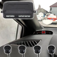 car parktronic automatic 22mm led parking sensor with 4 sensors display reverse backup buzzer radar monitor detector system kit
