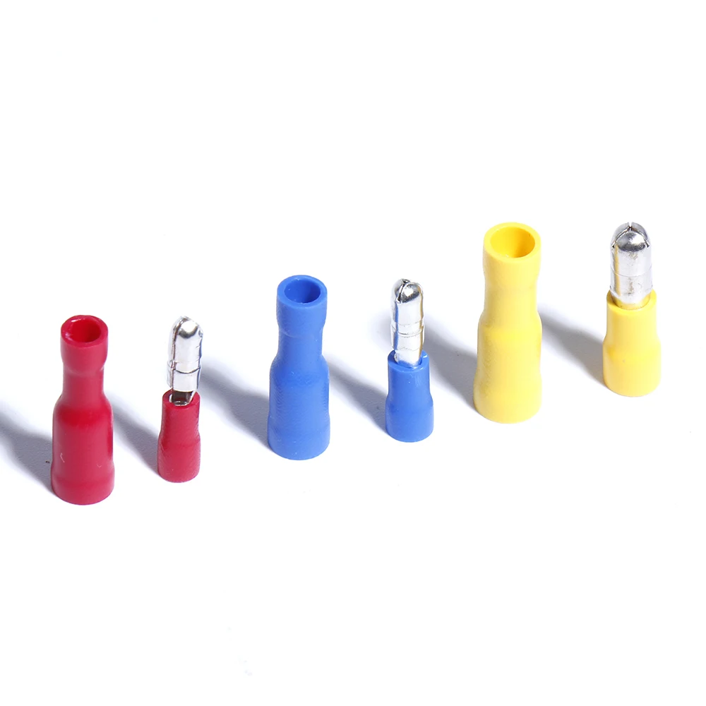 Изолированные обжимные соединители провода кабеля Женский/мужской лепестковый