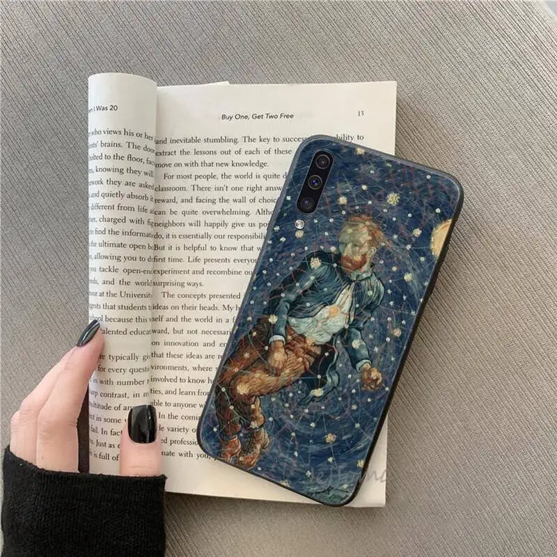 

Van Gogh painting art sun flower Phone Case For Samsung galaxy S 7 8 9 10 20 edge A 6 10 20 30 50 51 70 note 10 plus Shell