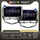 Автомагнитола EKIY для Honda Fit, стерео-система на Android 10, с восьмиядерным процессором, памятью 6 + 128 ГБ, GPS, IPS-экраном, для Honda Fit, 2004, 2005, типоразмер 2DIN