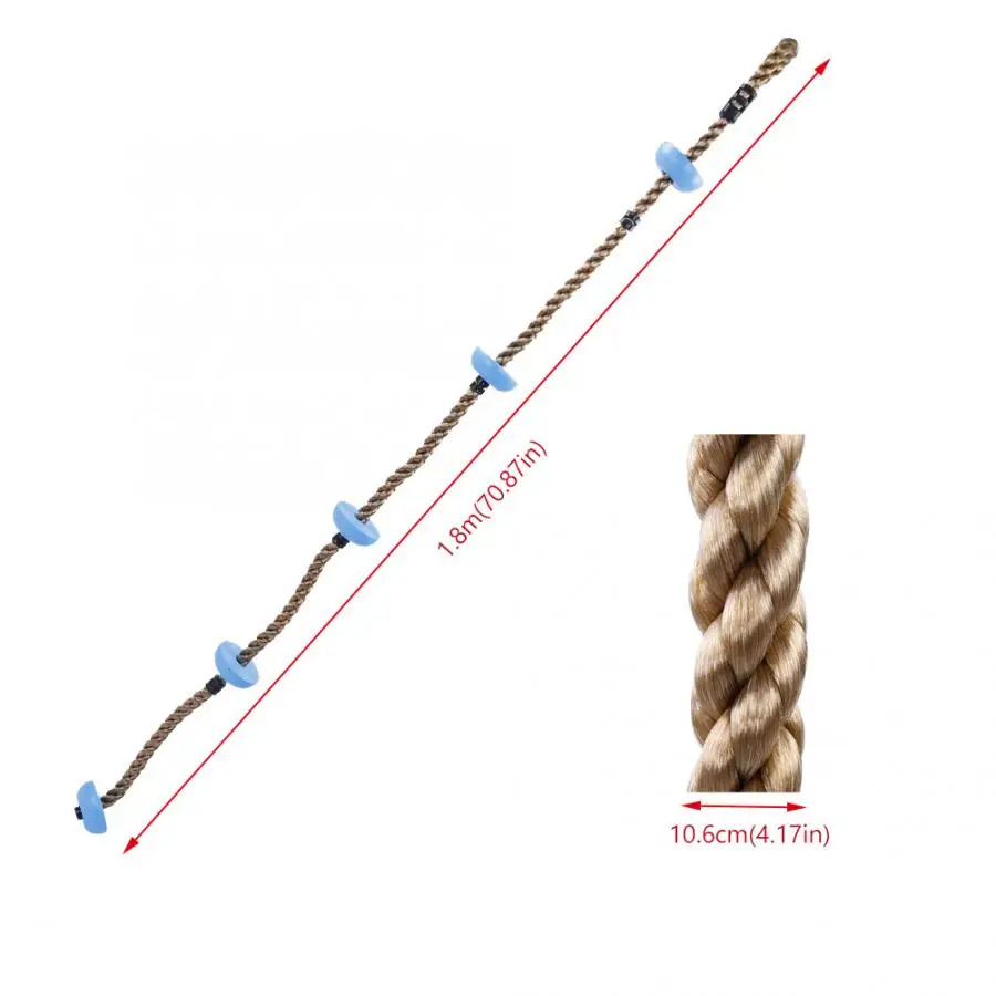 1 8 м детская скалолазающая веревка для дисков Детские садовые игровые игрушки