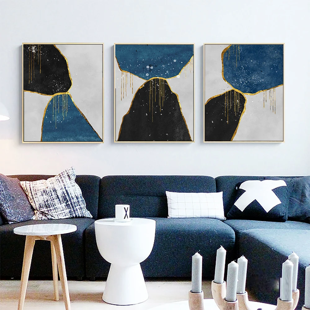 

Abstract Gold Luxury Posters Nordic Canvas Art Painting Home Decor Wall Art Retro Print Living Room Vintage Minimalist Picture