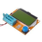 Тестер транзисторов с ЖК-дисплеем 2021, 9 В, измеритель ESR LCR-T4, емкость с подсветкой 12864