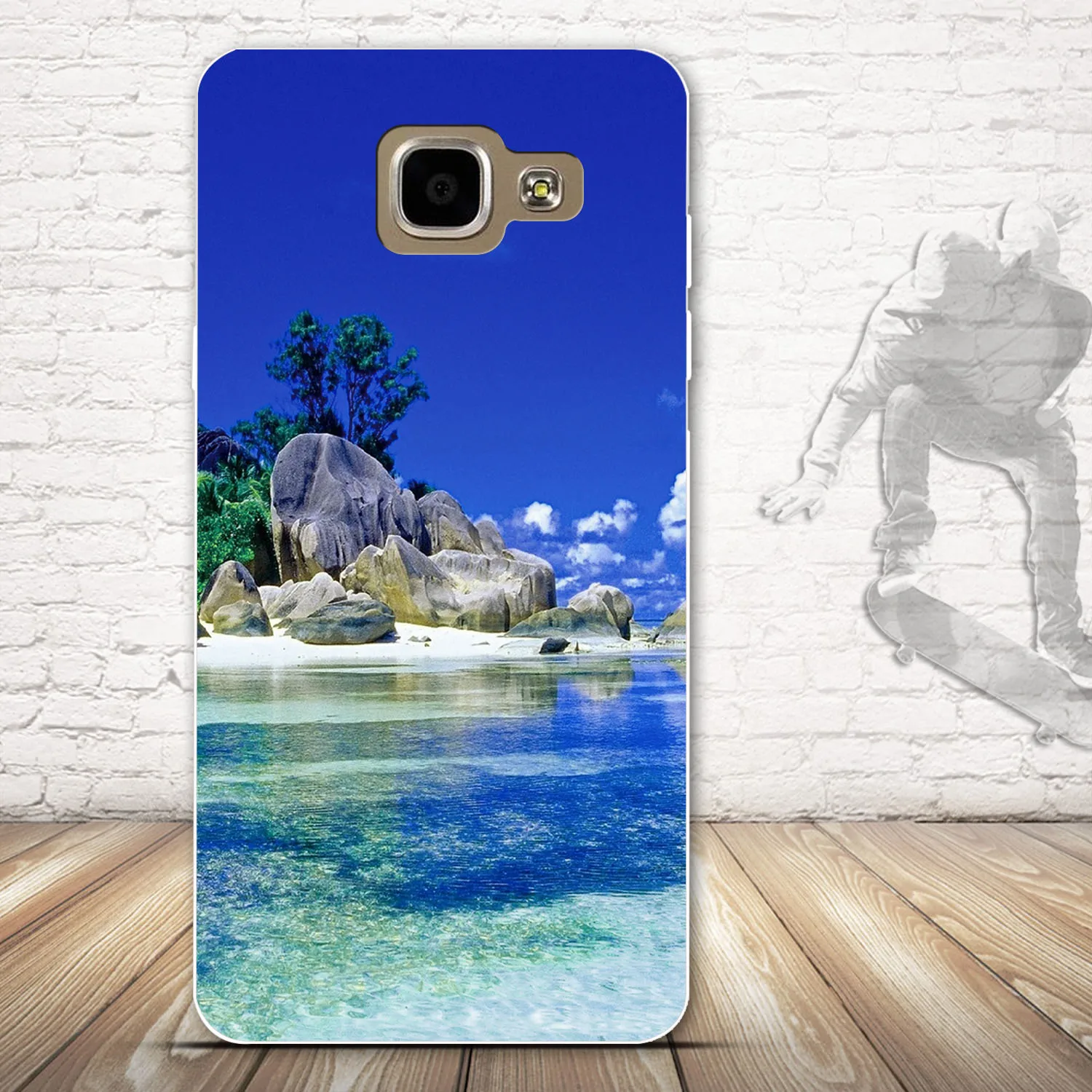 Fundas Samsung Galaxy A5 a510f A510 sm-a510f чехол для телефона Силоне ТПУ 3D милый с изображением 6 A6