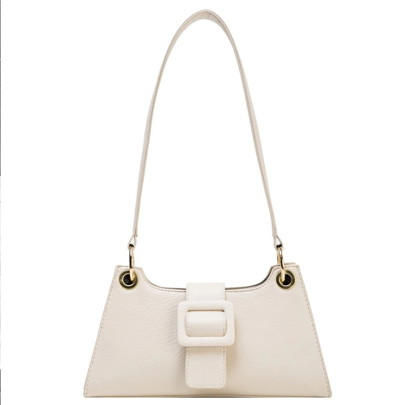 

Elegant Female Solid color Tote bag 2020 Fashion New Quality PU Leather Women's Designer Handbag Casual Shoulder Bags Armpit bag