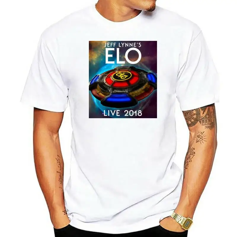 

Jeff Lynnes ELO Tour Tshirt Black Color New Design Size S-3XL Hot Item