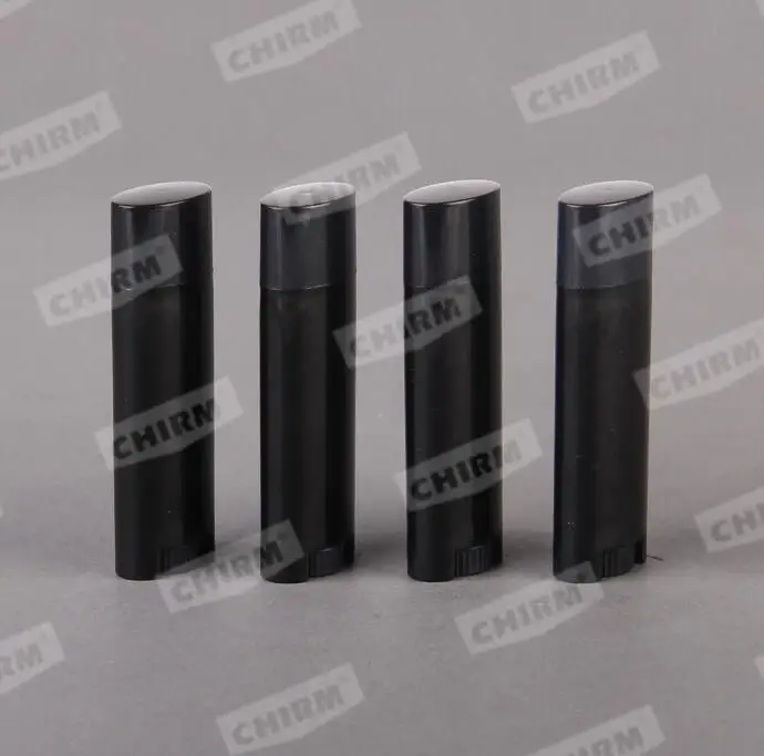 300 unids/lote de b&aacute;lsamo labial ovalado transparente, 4,5g, 0,15 oz, blanco y Mate, desodorante transparente, contenedor, barra giratoria, l&aacute;piz labial vac&iacute;o #36-3