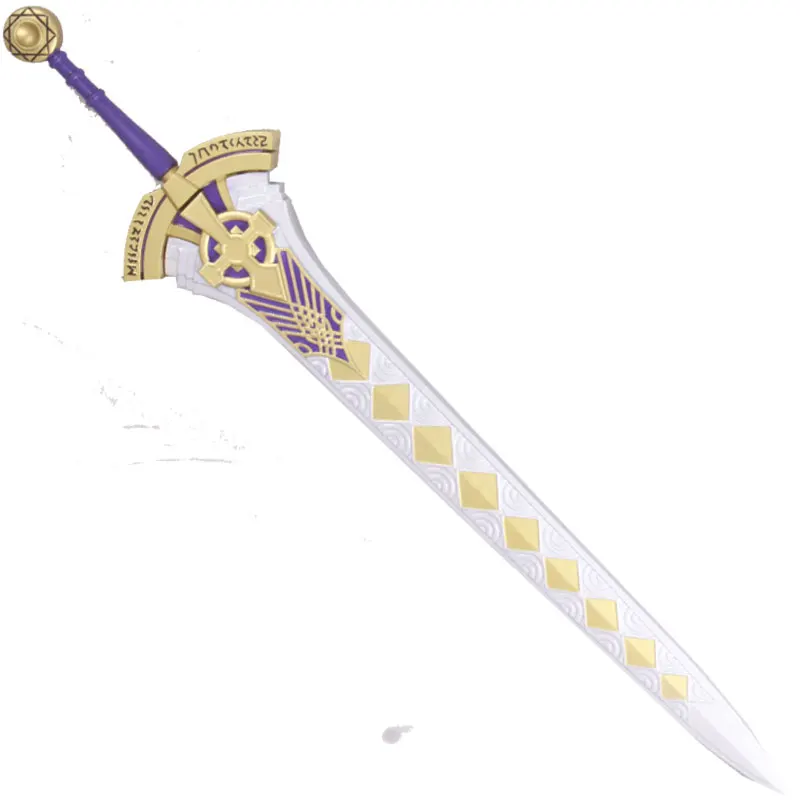 Fate FGO Arthur Pendragon Excalibur Cosplay Prop Sword of Oath of Victory Weapons Props for Halloween Christmas Party