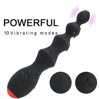 10 speeds sex toy for women men anal beads vibrator clitoris stimulator vibrating butt plug prostate massager