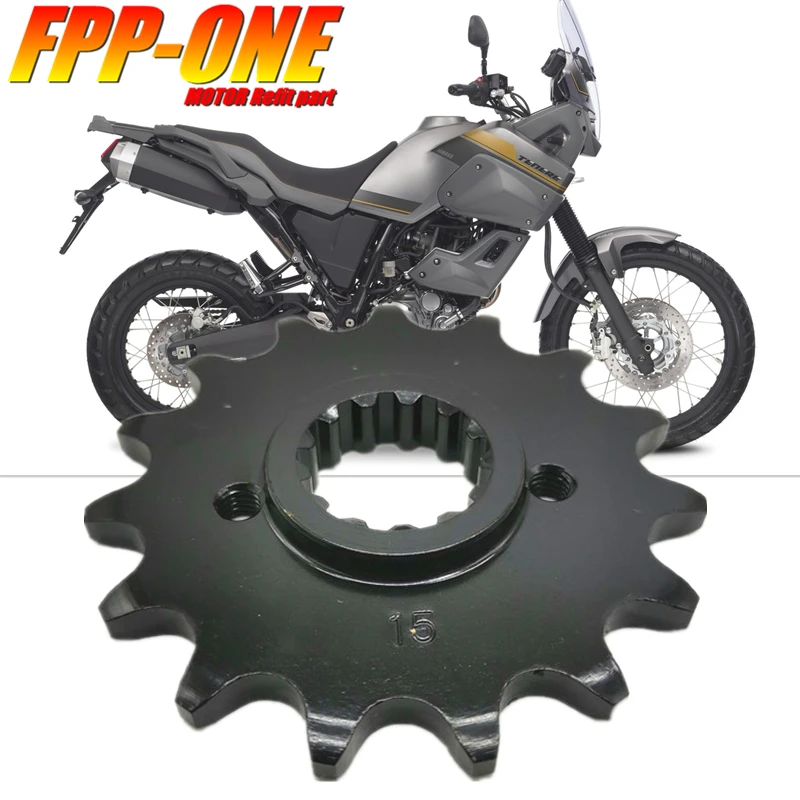

FOR YAMAHA XT660Z XT660 Z XT 660 Z Motorcycle Accessories Front Tire Chain Pinion Gear 15T