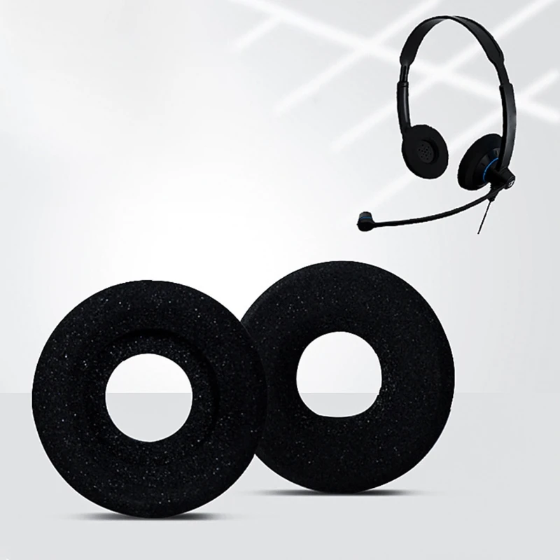 

Replacement Sponge Ear Pads Cushion Cover Earpads for SC60 USB M-L Headset Accessories