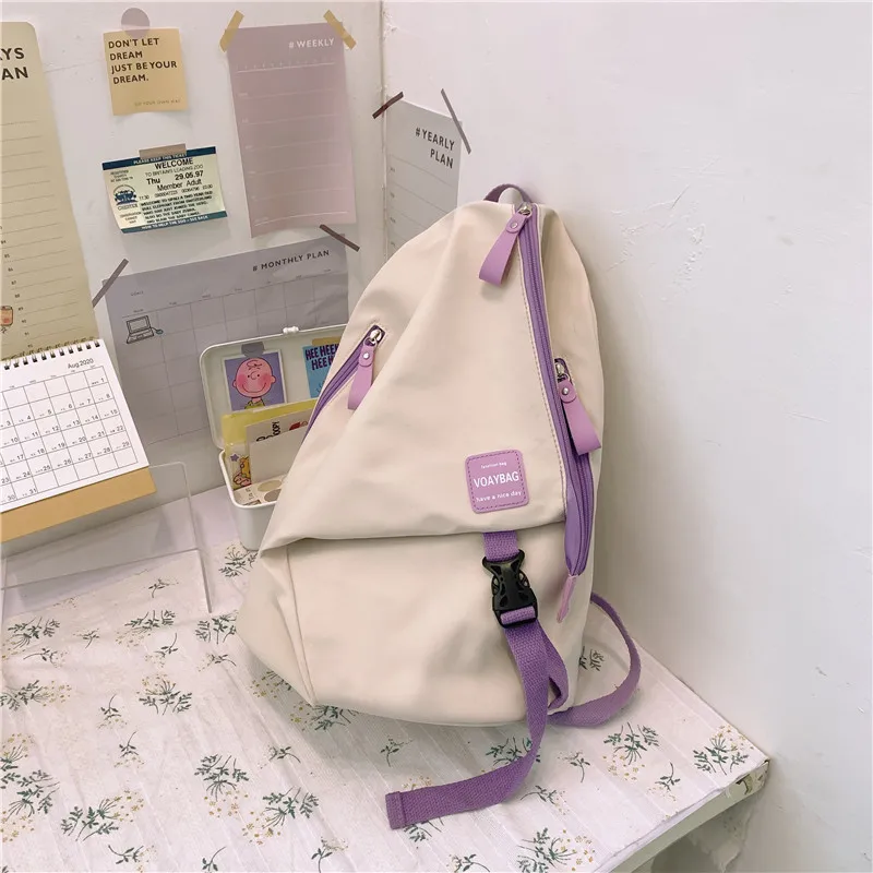 

2021 new schoolbag women Korean students' Japanese department all over the shoulder bag high school simple personality Backpack