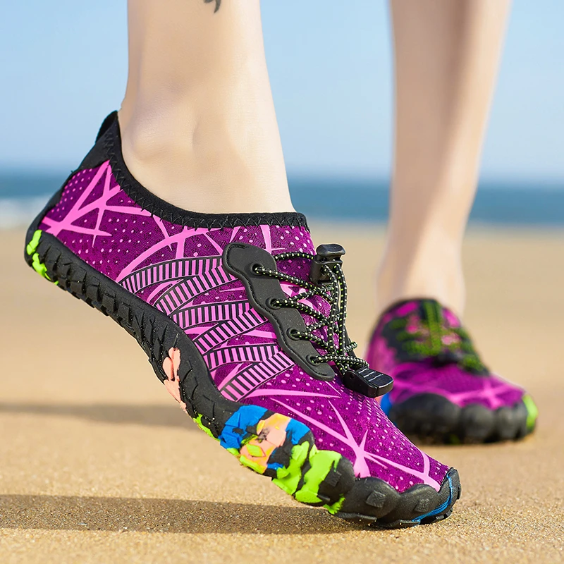 

Women Water Shoes 2021 Outdoor Men Aqua Shoes Breathable Swimming Shoes Quick Drying Sports Shoes Wading Shoes Beach Sandals