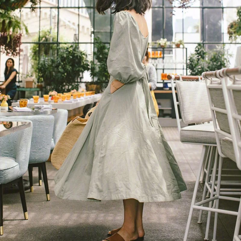 Yojoceli Трендовое белое платье на пуговицах женская уличная одежда 2019 весеннее миди