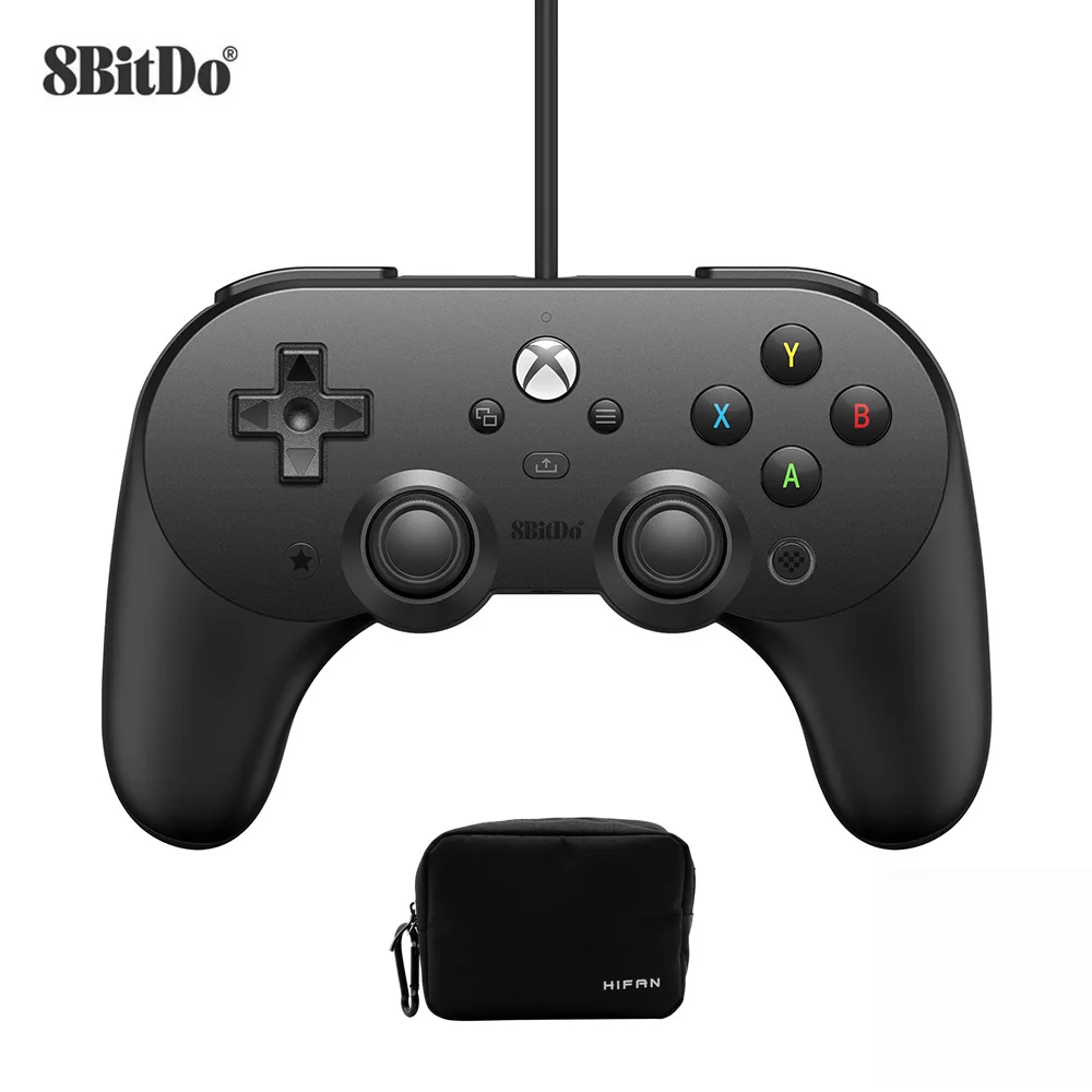 Проводной контроллер 8bitdo Pro 2 джойстик геймпад для Xbox серии X / S One и игровые