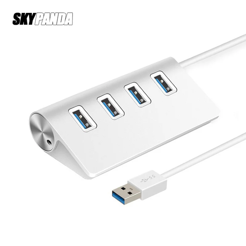 USB разветвитель из алюминиевого сплава 5 Гбит/с 4 порта|USB-хабы| |