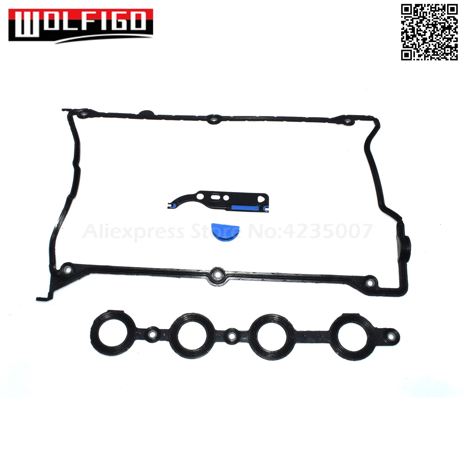 Комплект уплотнительных прокладок и цепи клапана двигателя WOLFIGO для VW Passat B5 Golf Jetta