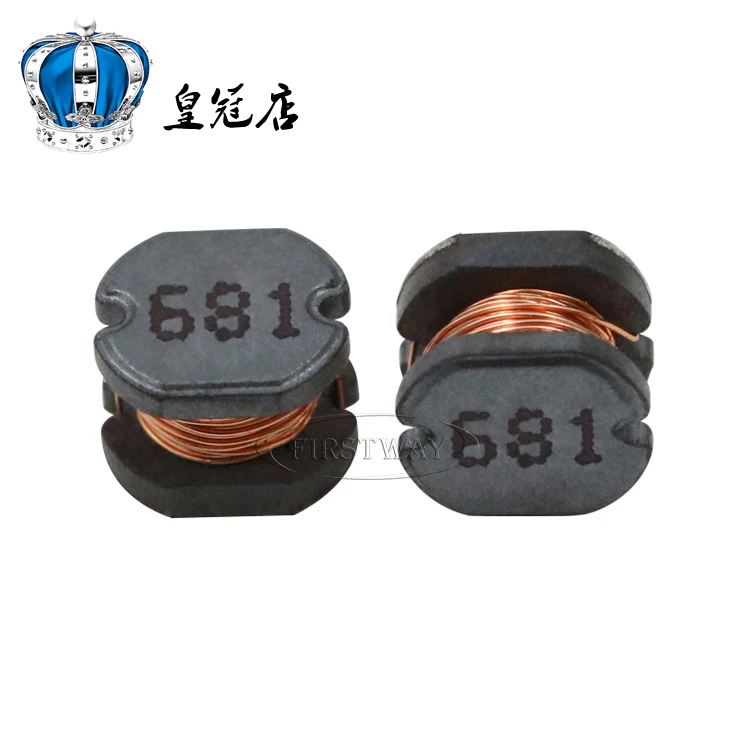 5 шт. индуктивности CD75 680UH 0.27A 681 PIO75 681KT 7 8*7*5 мм|Индукторы| |