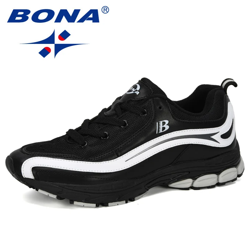 Кроссовки мужские BONA на шнуровке для бега | Спорт и развлечения