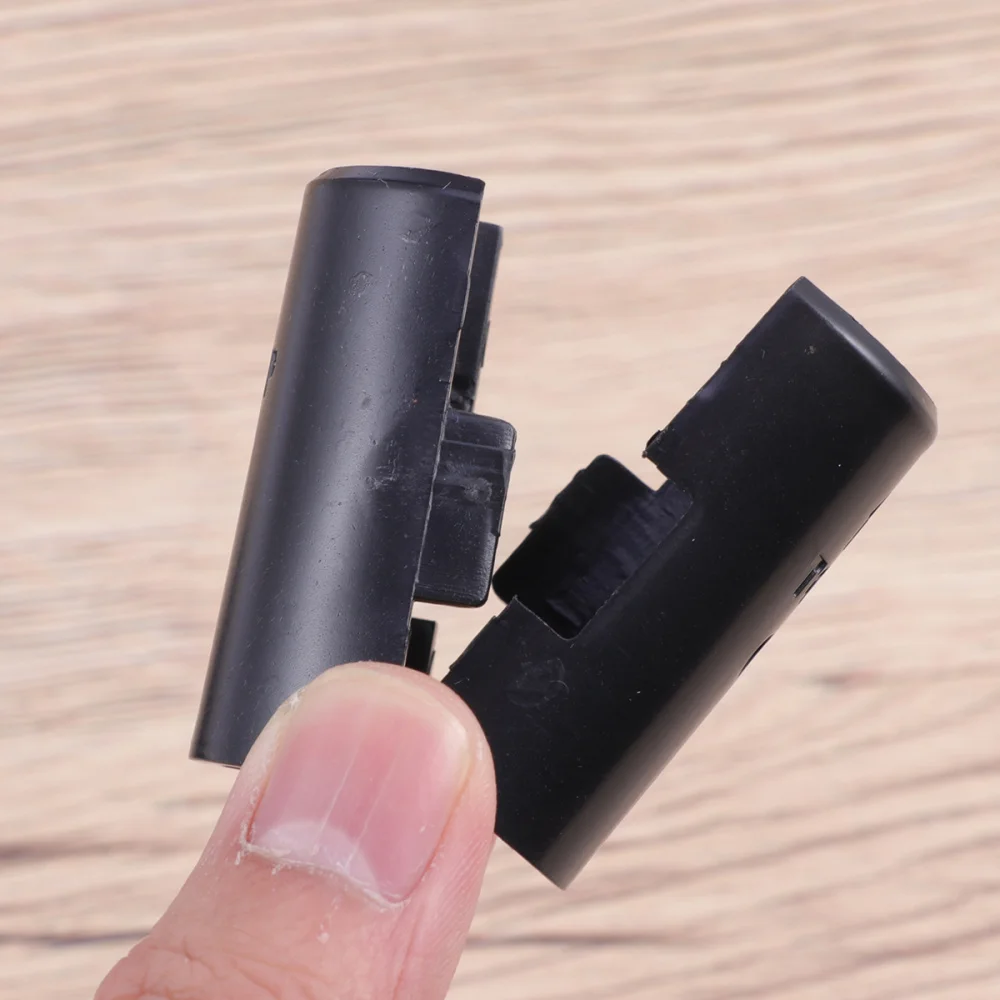 

32 Pairs Anti-static Wire Shelfing Shelf Lock Clips Shelf Sleeves (Black)