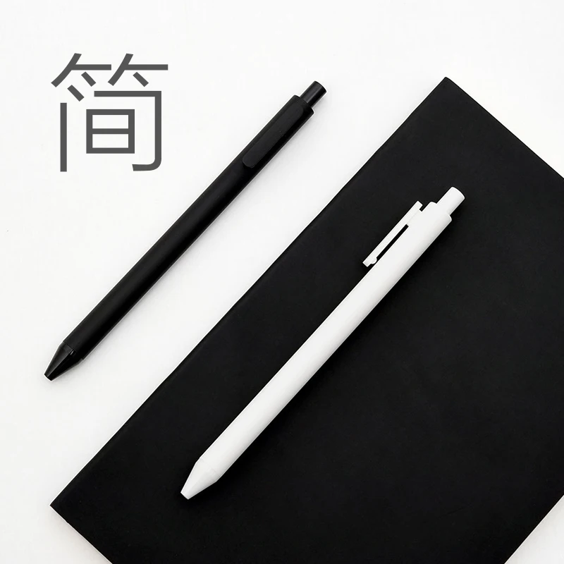 Ручки/стержни Xiaomi Kaco 10 шт. KACOGREEN ручки для подписей гелевые чернила плавное письмо