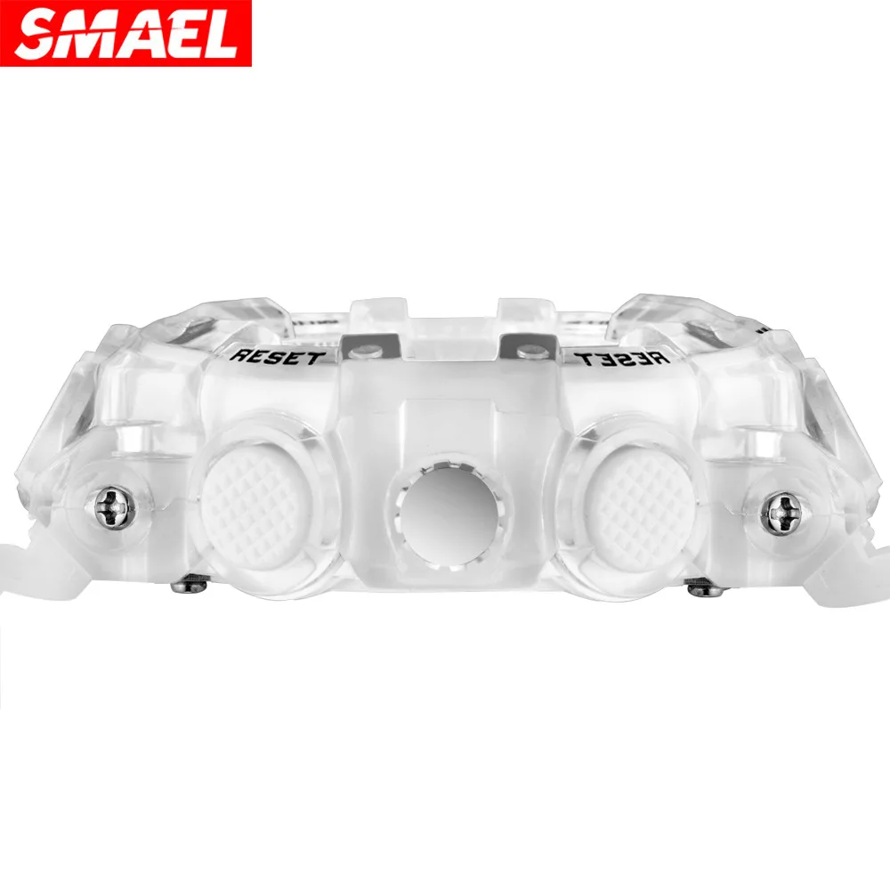 

New Student Sports Transparent LED Watch Fashion Luminous Waterproof Couple Watch sports watch