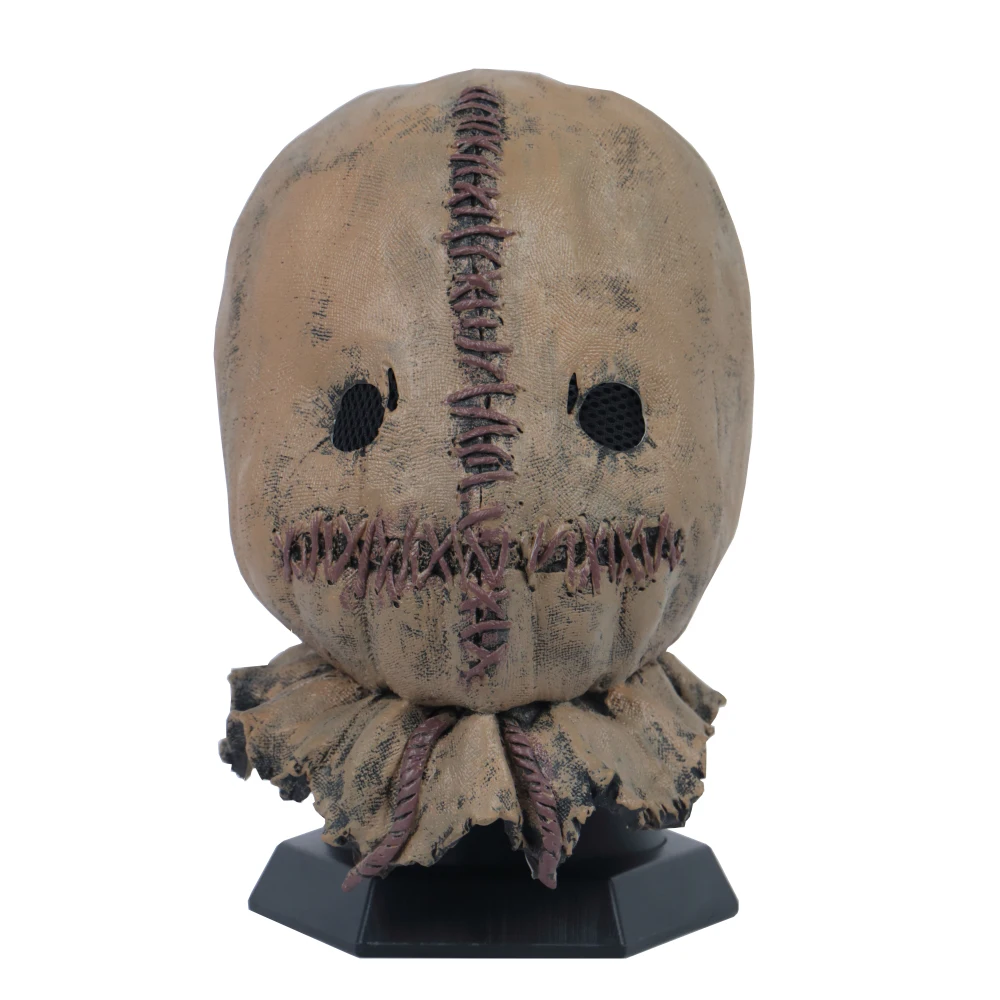 Косплэй маска &quotпугало&quot страшный ужас костюм аксессуар для взрослых на