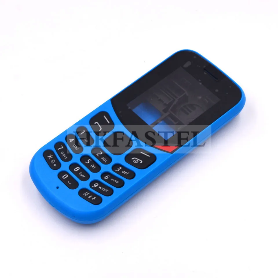HKFASTEL высококачественный корпус клавиатуры для Nokia 130 Dual SIM Полный Мобильный телефон чехол с клавиатурой