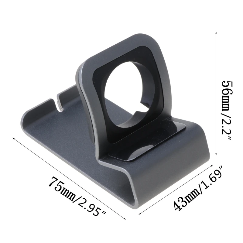 Алюминиевая Подставка для зарядки док станция Apple Watch серии 1/2/3/4 42 мм 38 40 44