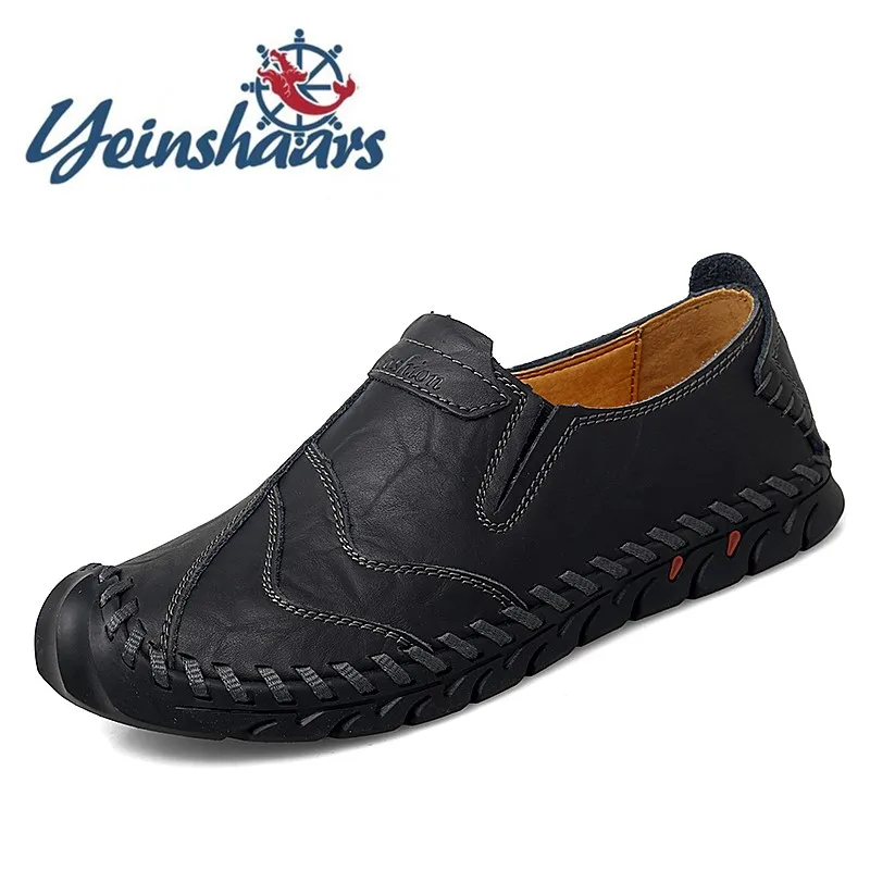 Mens Loafers Lightweight Casual Shoes Breathable Handmade Walking Male Comfortable Summer 2022 Trend Moccasin Homme | Обувь