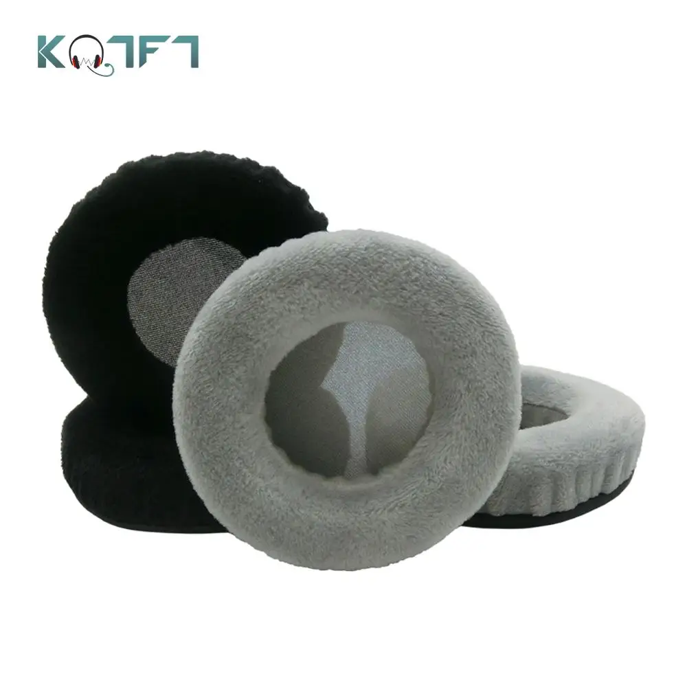 

KQTFT 1 Pair of Velvet Replacement Ear Pads for Philips SHM1900 SHP1900 SHP SHM 1900 Headset EarPads Earmuff Cover Cushion Cups