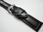 Кожаный ремешок для часов ручной работы ремешок для часов 20 мм 21 мм 22 мм 24 мм 26 мм Высокое качество высококлассные черные часы ремень быстросъемный