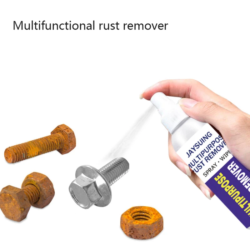 

Multi-Purpose Rust Remover Rust Inhibitor Auto Window Rust Remover Derusting Spray Car Maintenance Rust Converter