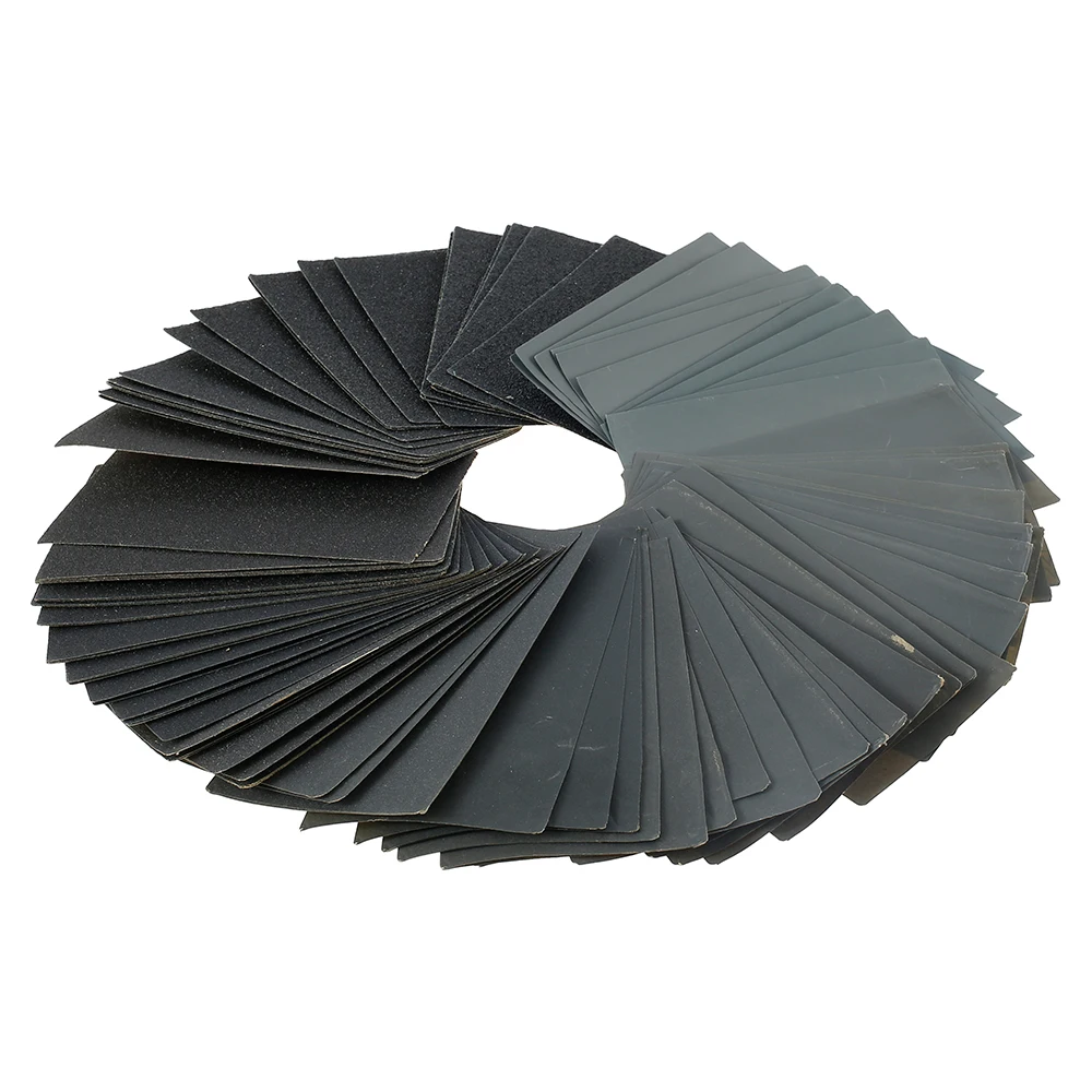 

Wet Dry Sandpaper 120 To 3000 Grit Abrasive Paper Sheets for Automotive Sanding Wood Metal Polishing Woodworking Tools