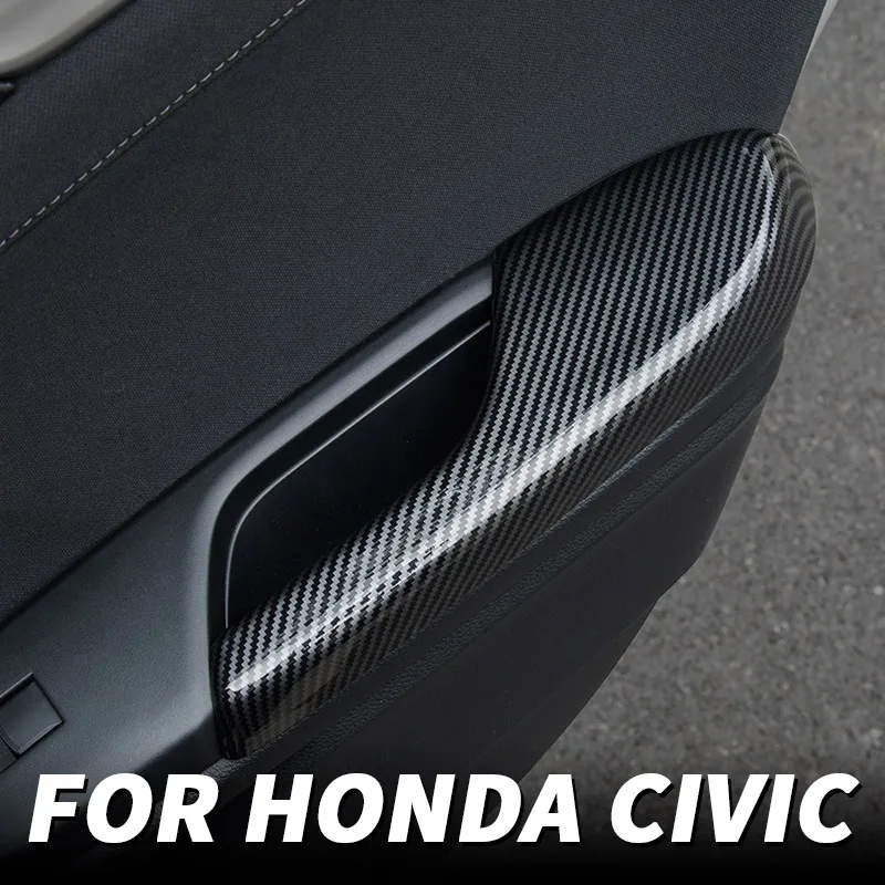 

for Honda Civic 10th 2016 17 2018 2019 2020 2021 Door Armrest Protector Armrest Panel Interior Modification Accessories
