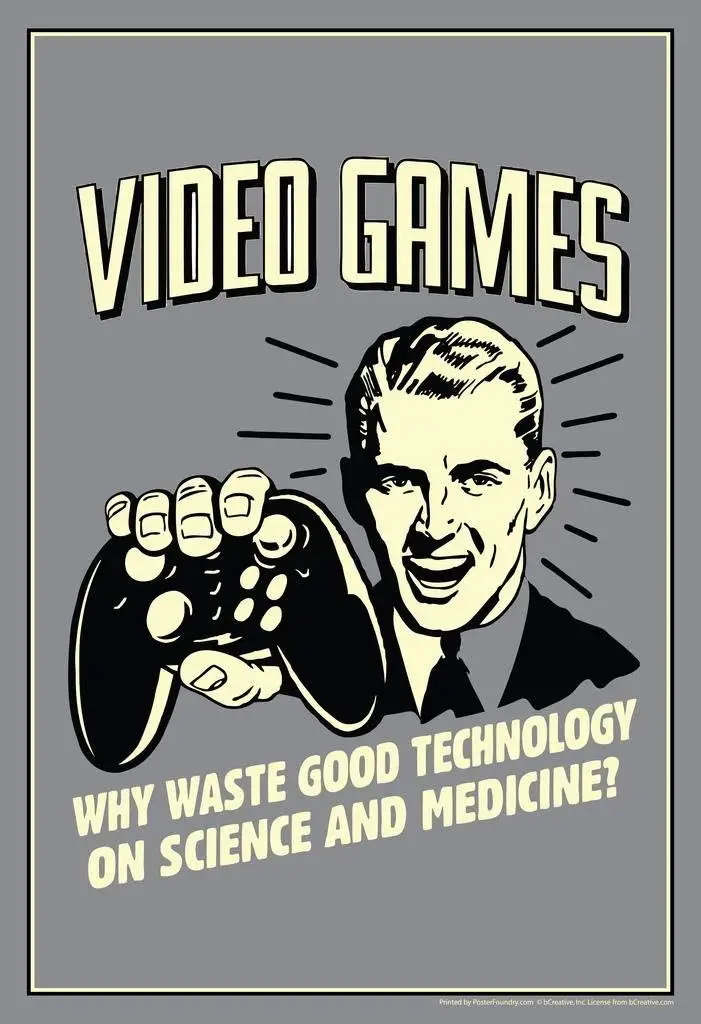 

Unique Wall Decor Metal Poster Wall Plaque 12x16in,Video Games Why Waste Technology On Science Retro Humor,Plaque Home Decor