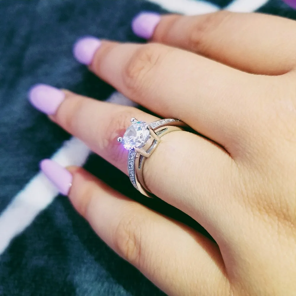 Кольца женские из серебра 925 пробы однотонные R743S | Украшения и аксессуары