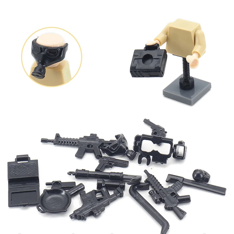 Военное снаряжение оружие искусственная артиллерия фигурки особой силы Moc WW2