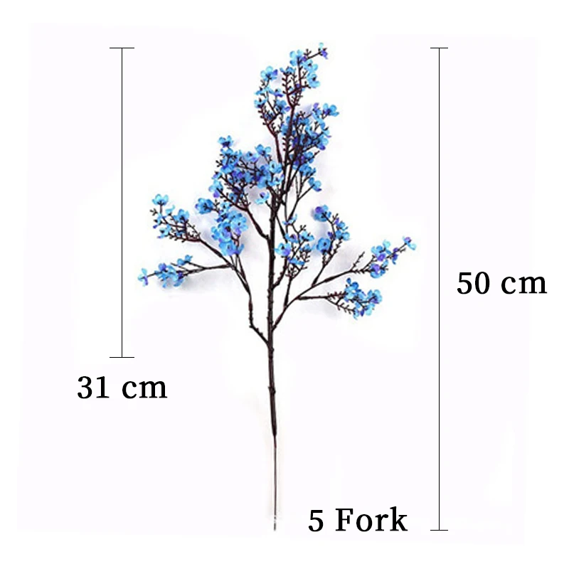 Шелковые цветы вишни искусственная Цветочная подделка Сакура ветви дерева