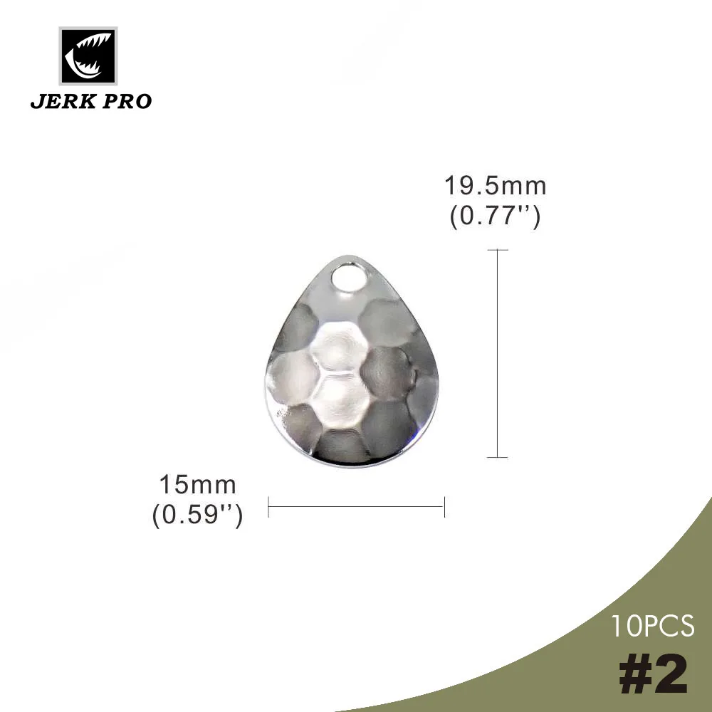 

Рыболовные Спиннеры из никелевой стали с шестигранным рисунком, размер 2, 10 шт.