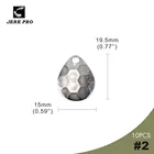 Рыболовные Спиннеры из никелевой стали с шестигранным рисунком, размер 2, 10 шт.