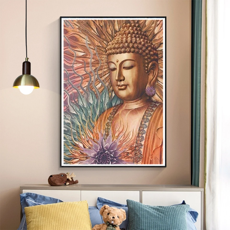 Алмазная картина 5D &quotсделай сам&quot на религиозную тему квадратная/круглая