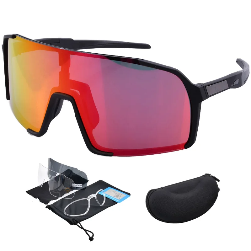 

3-Lens Sports Cycling Glasses Man Brand Polarized Sunglasses Men Eyepieces Sunglasses 2022 Spring/Summer Mtb Cycling Lenses Equi